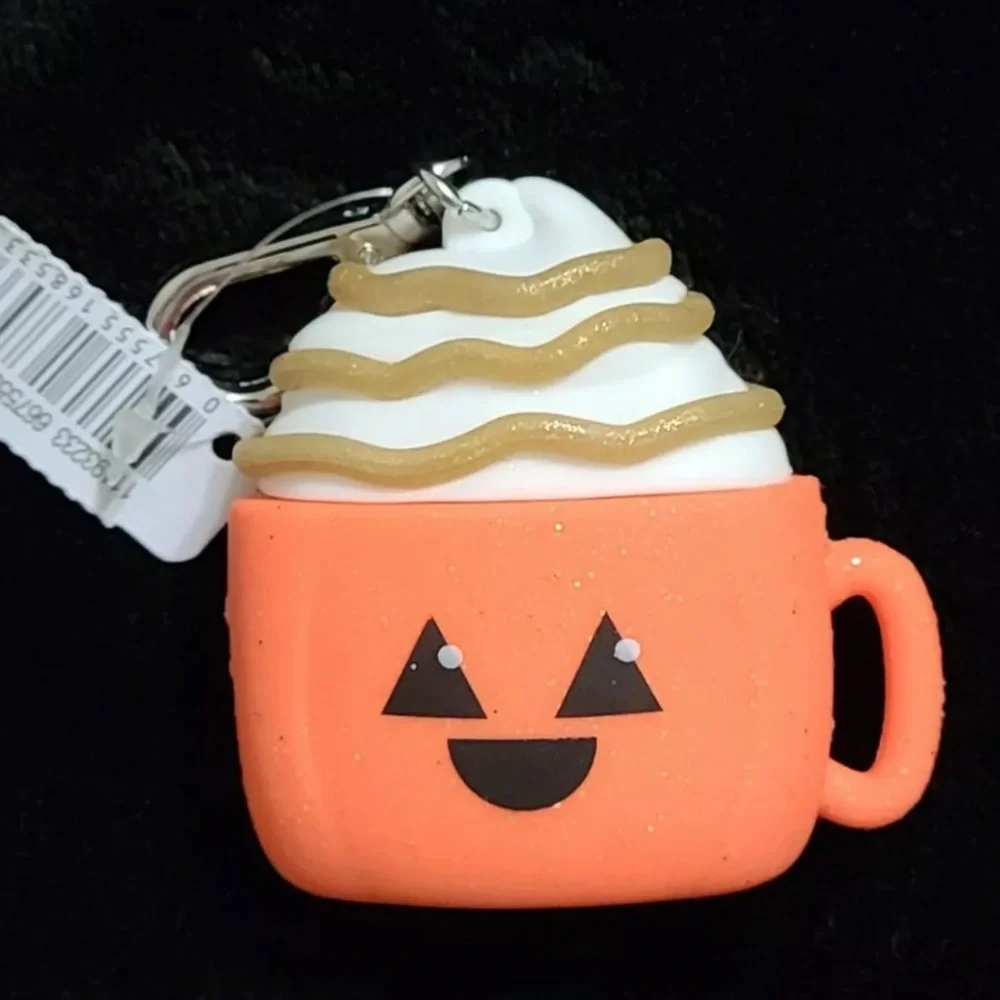 PUMPKIN SPICE LATTE SANITIZER HOLDER WITH GIFT BAG